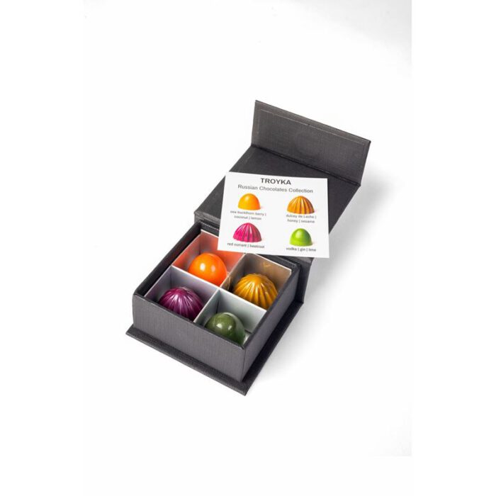 Magneetdoosje 4 st. Troyka bonbons