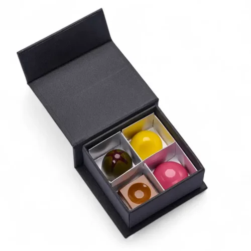 Exclusief magneetdoosje 4 st. Grand Cru bonbons