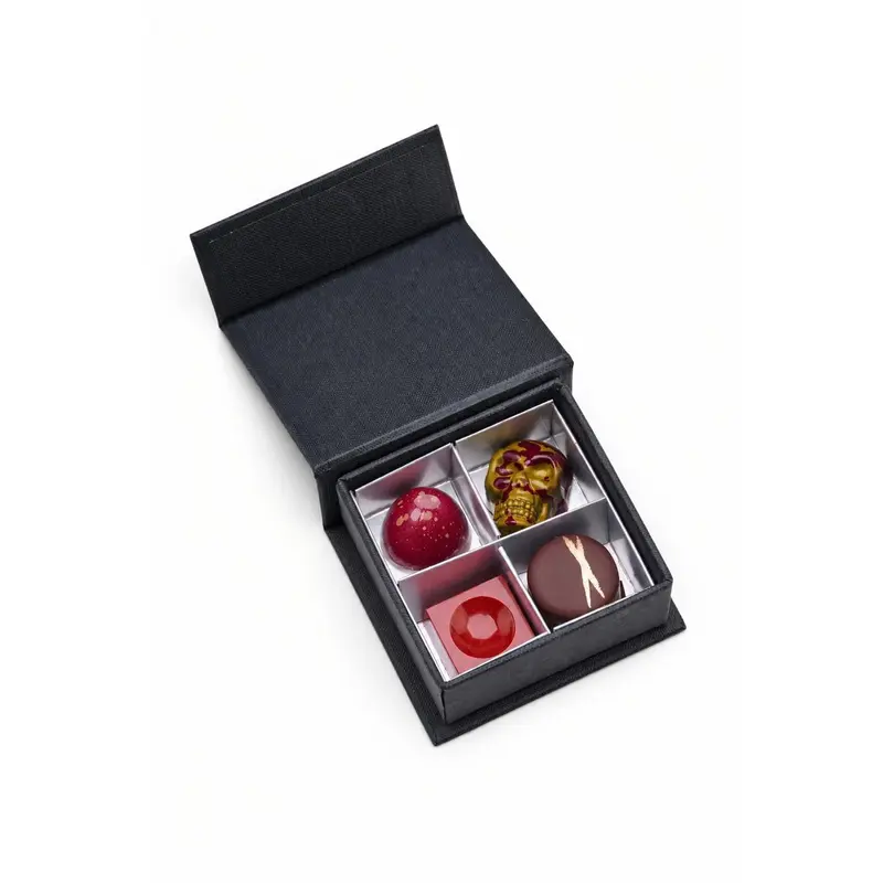 Magneetdoosje 4 stuks Seizoensbonbons