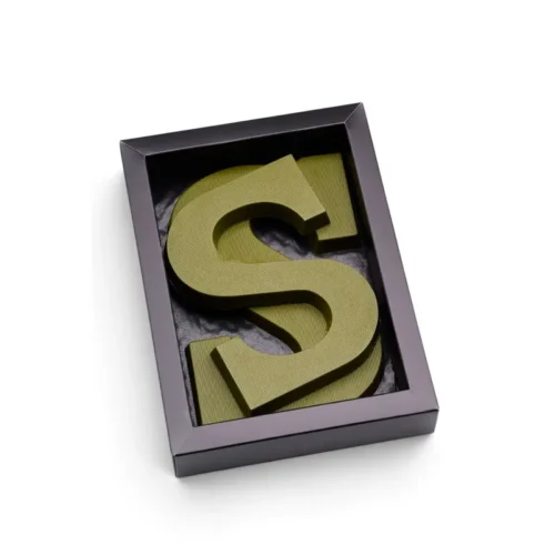 Matcha Dubbele Chocoladeletter